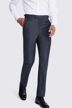 Italian Tailored Fit Grey Sharkskin Jacket