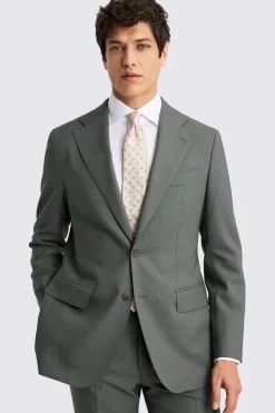 Italian Tailored Fit Khaki Suit