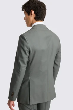 Italian Tailored Fit Khaki Suit