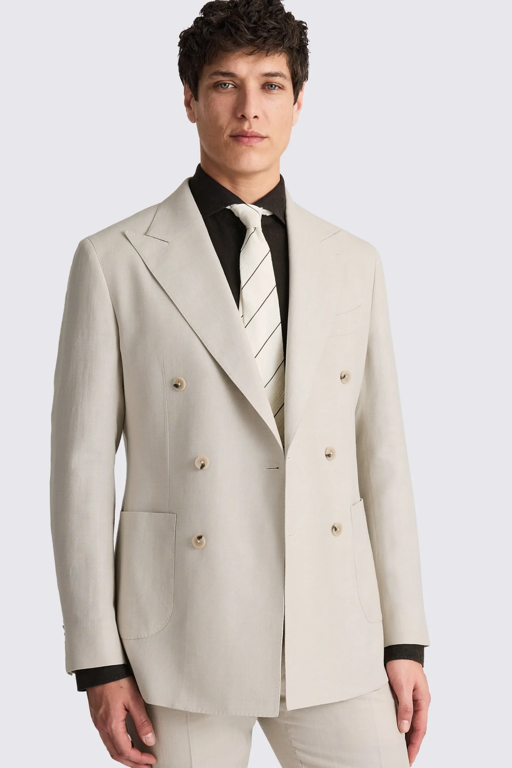 Italian Tailored Fit Neutral Suit