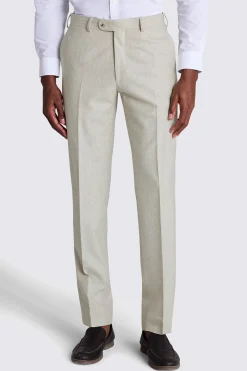 Italian Tailored Fit Neutral Trousers