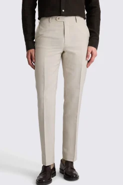 Italian Tailored Fit Neutral Trousers