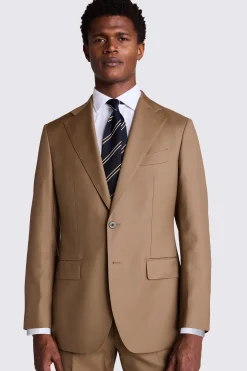 Italian Tailored Fit Rust Twill Suit