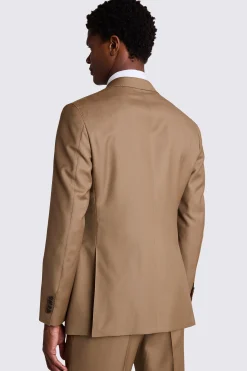 Italian Tailored Fit Rust Twill Suit