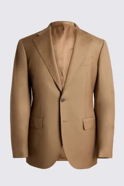 Italian Tailored Fit Rust Twill Suit