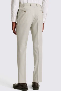 Italian Tailored Fit Stone Trousers