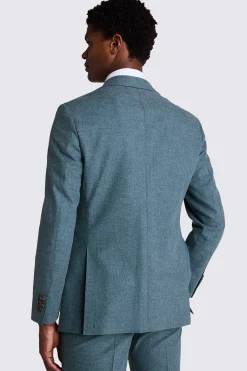Italian Tailored Fit Teal Suit