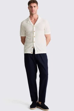 Jacquard Bouclé Knitted Shirt