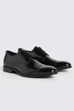John White Alberta Black Performance Derby Shoes