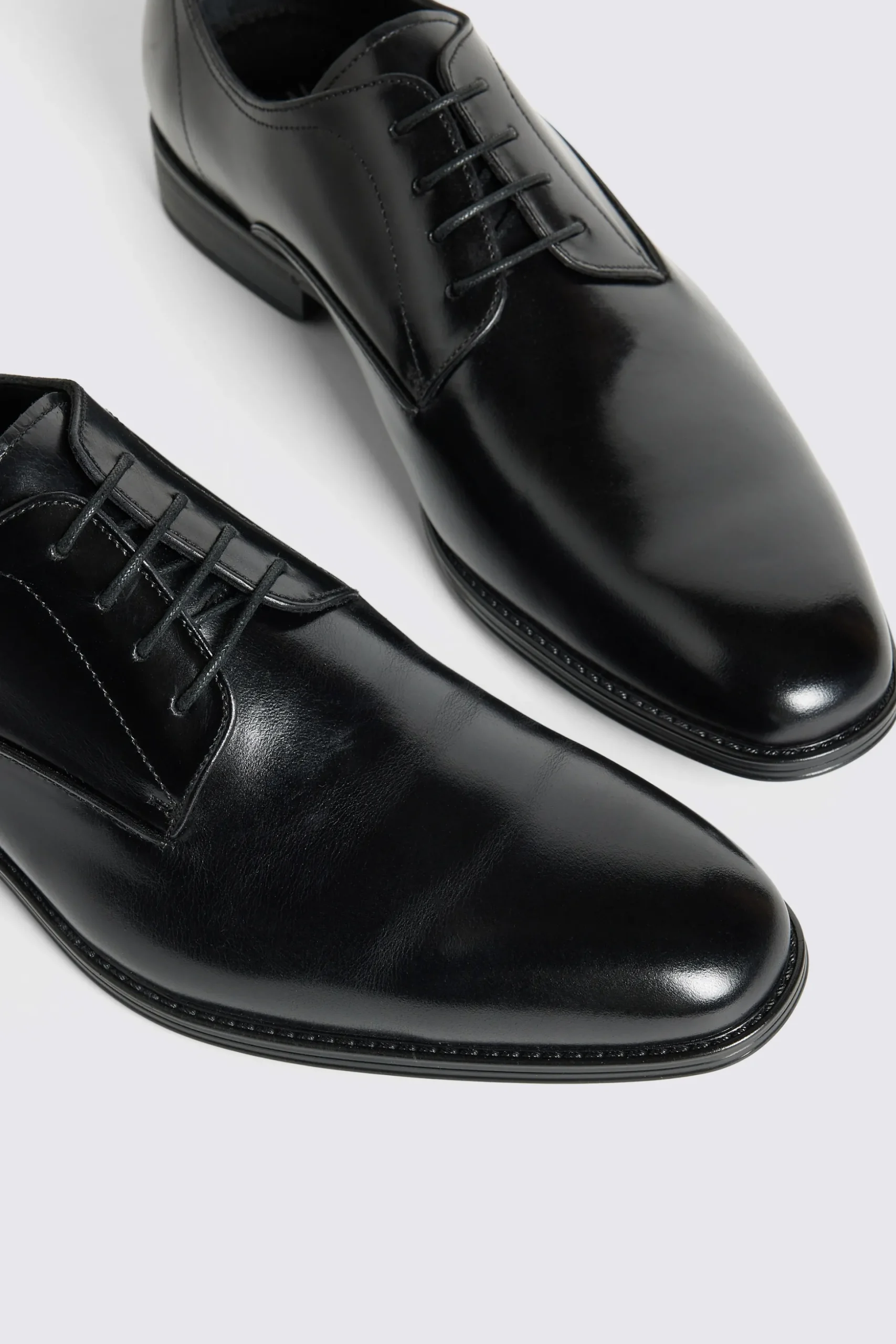 John White Alberta Black Performance Derby Shoes