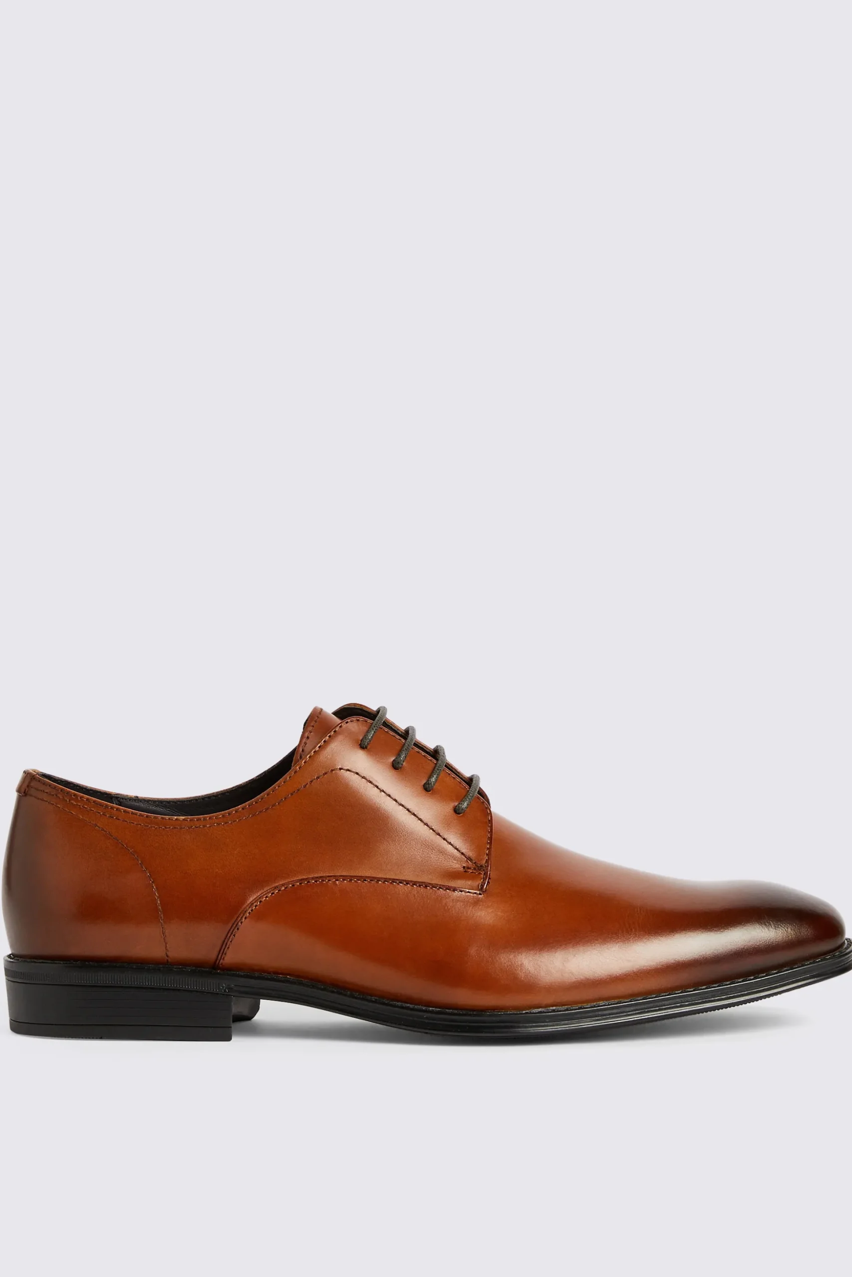 John White Alberta Tan Performance Derby Shoes