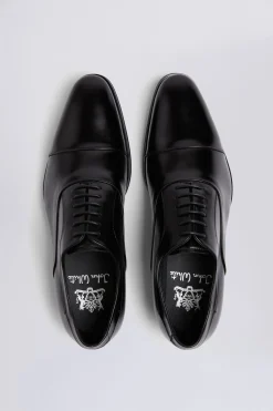 John White Guildhall Black Oxford Shoes