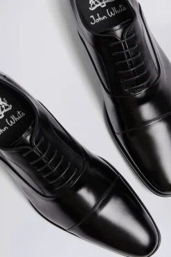 John White Guildhall Black Oxford Shoes