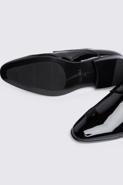 John White Ivy Black Patent Dress Shoes