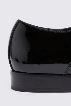 John White Ivy Black Patent Dress Shoes