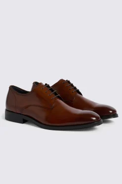 John White Wilms Tan Derby Shoe