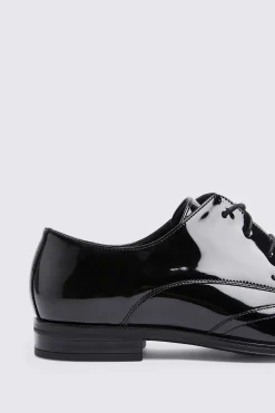 Kensington Black Patent Dress Brogues