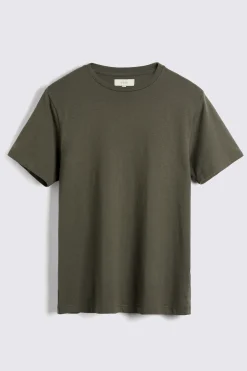 Khaki Crew-Neck T-Shirt