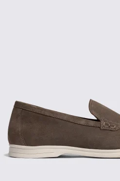 Lewisham Almond Suede Casual Loafers