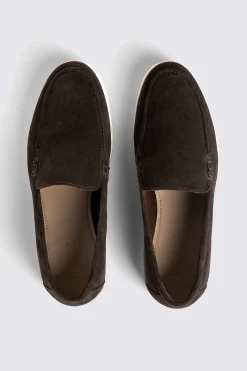 Lewisham Brown Suede Casual Loafers