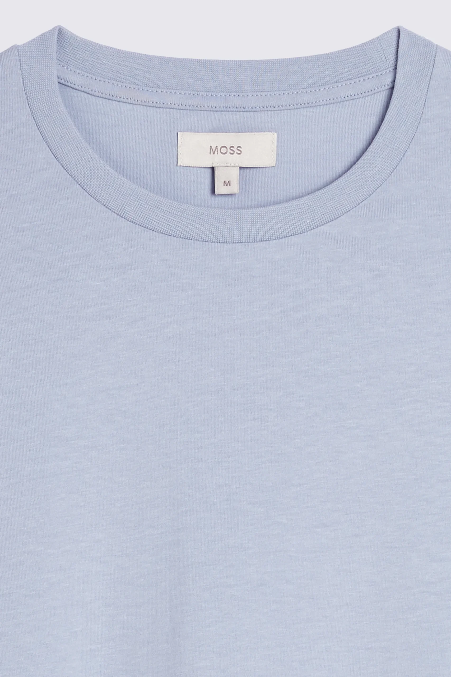 Light Blue Crew-Neck T-Shirt