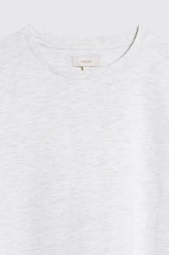 Light Grey Marl Crew Neck T-Shirt