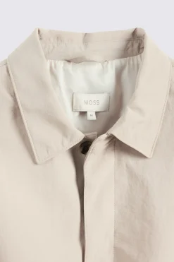 Light Taupe Technical Field Jacket
