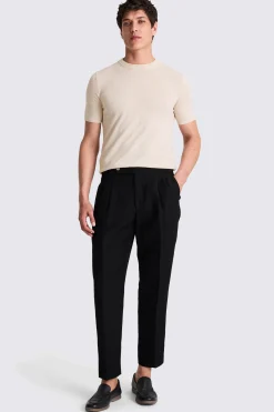 Linen Blend Oatmeal T-shirt