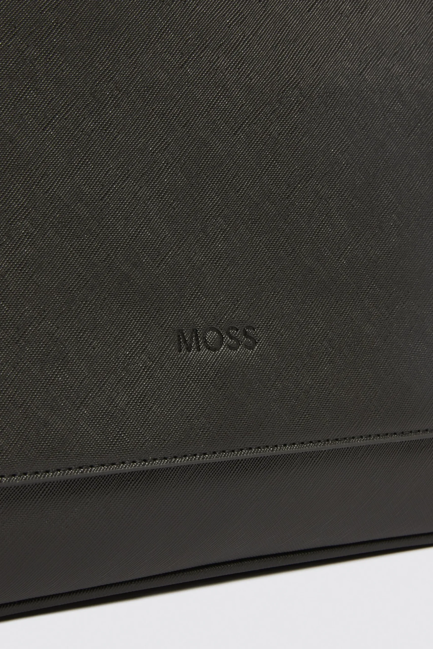 Moss Black Saffiano Dispatch Bag