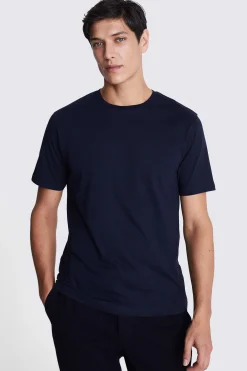 Navy Crew Neck T-Shirt