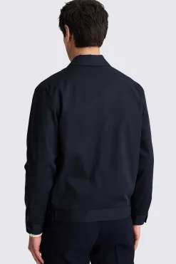 Navy Harrington Jacket