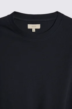 Navy Heavyweight Crew-Neck T-Shirt