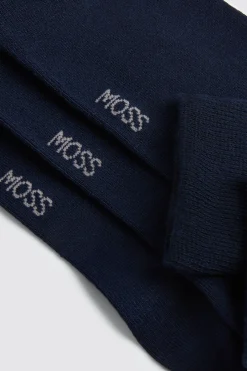 Navy 3-Pack Bamboo Socks