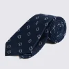 Navy Paisley Tie