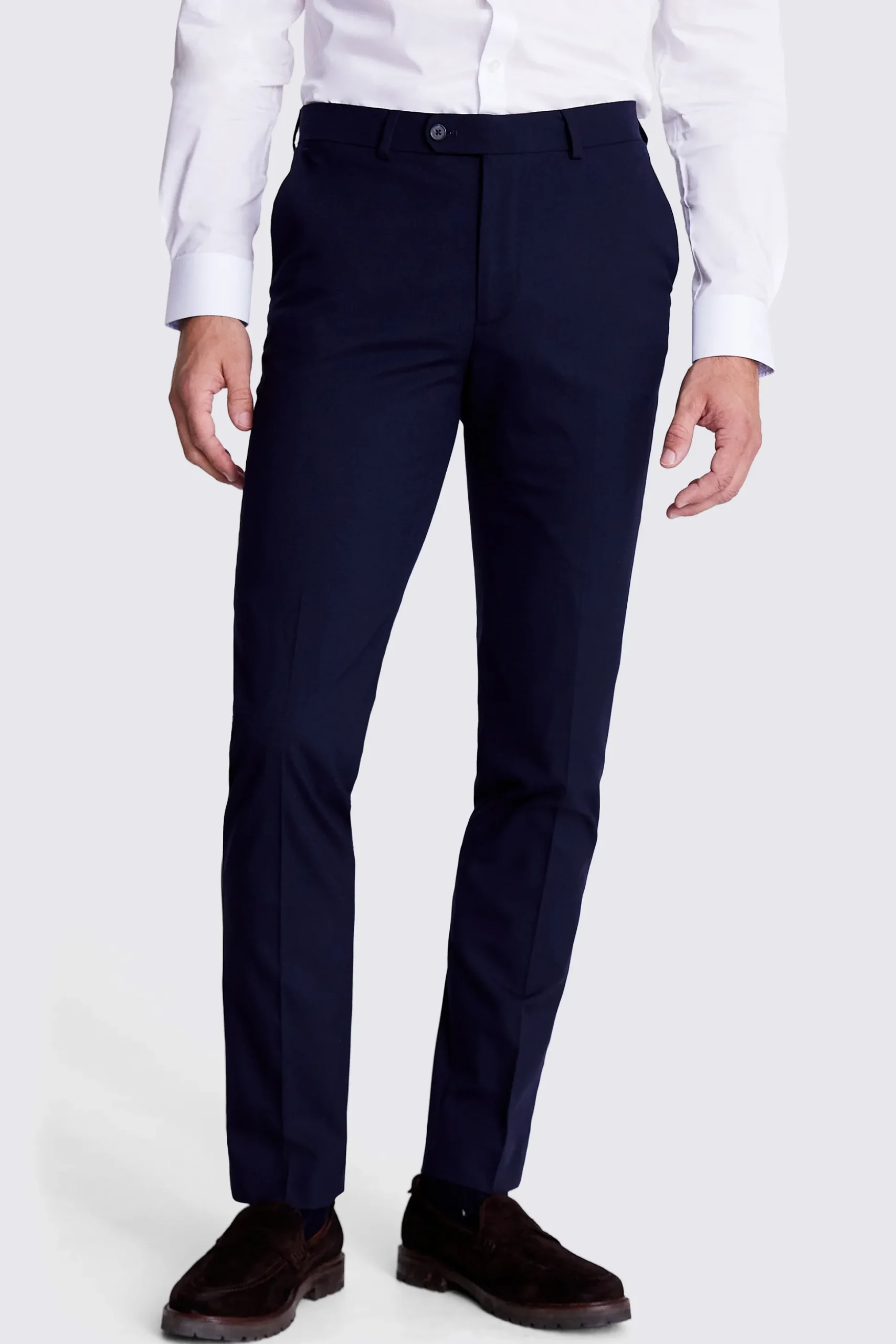 Navy Tailored Trousers