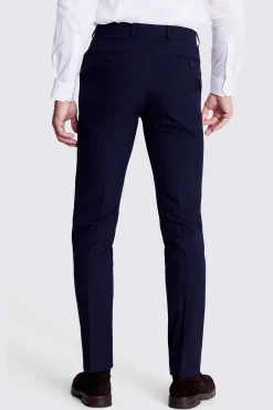 Navy Tailored Trousers