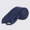 Navy Textured Tie