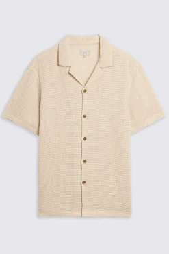 Neutral Open Knit Shirt