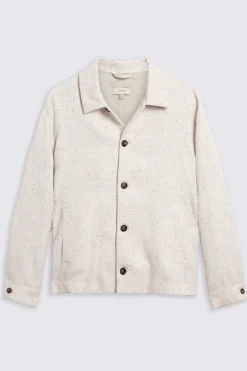 Neutral Texture Overshirt