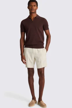 Neutral Texture Shorts