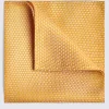 Ochre Textured Pocket Square