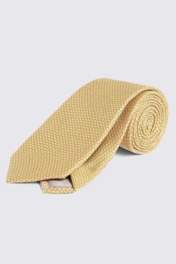 Ochre Textured Tie