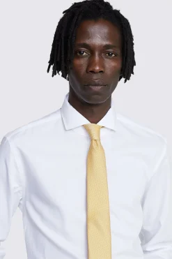 Ochre Textured Tie