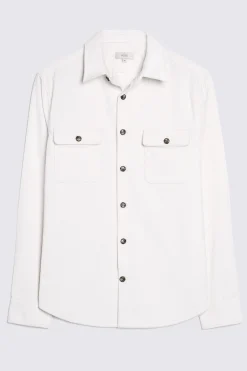 Off White Corduroy Overshirt