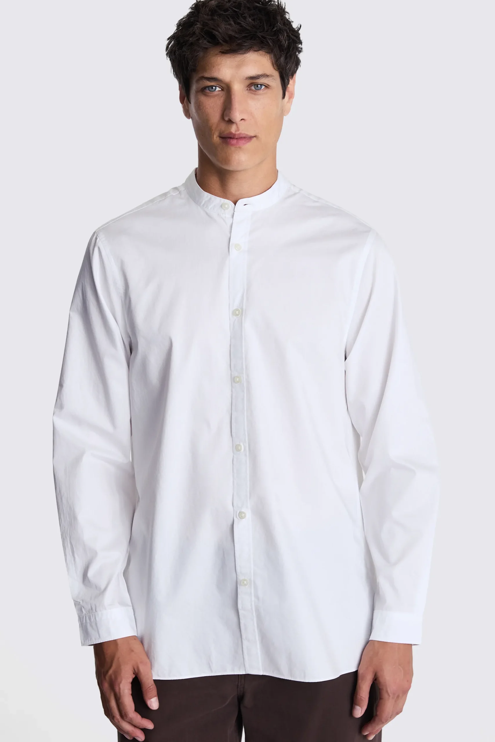 Off White Fine Twill Shirt
