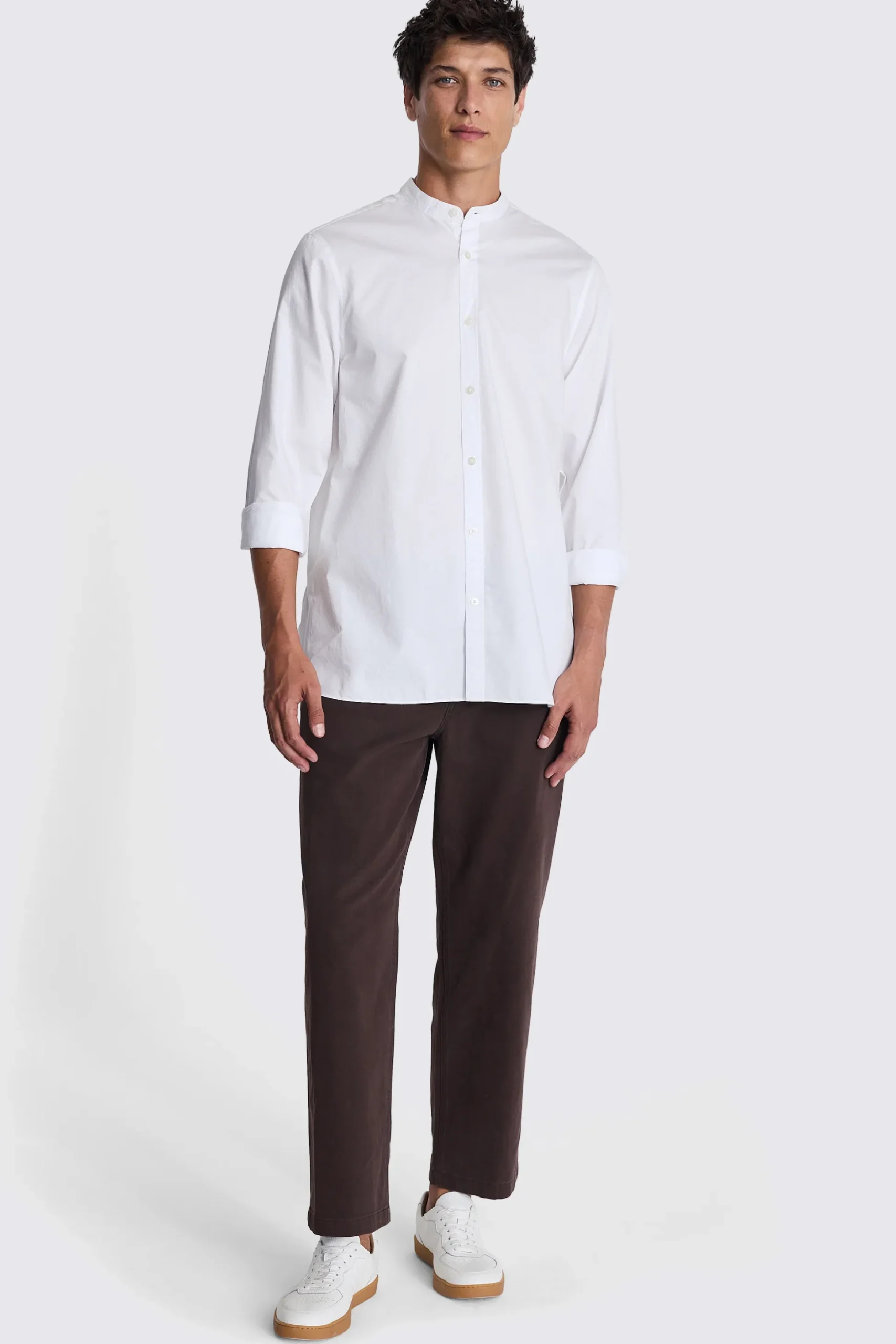 Off White Fine Twill Shirt