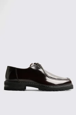 Oxblood Moc-Toe Shoe