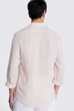 Pink Linen Shirt