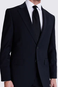 Regular Fit Black Performance Suit
