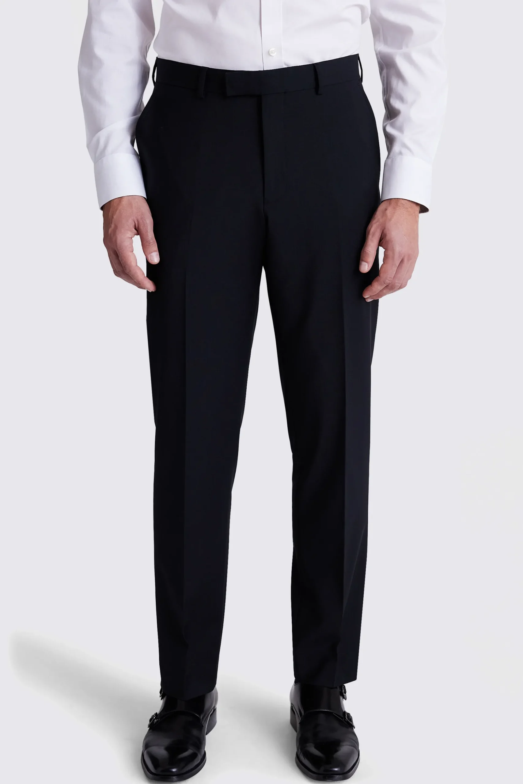 Regular Fit Black Performance Suit